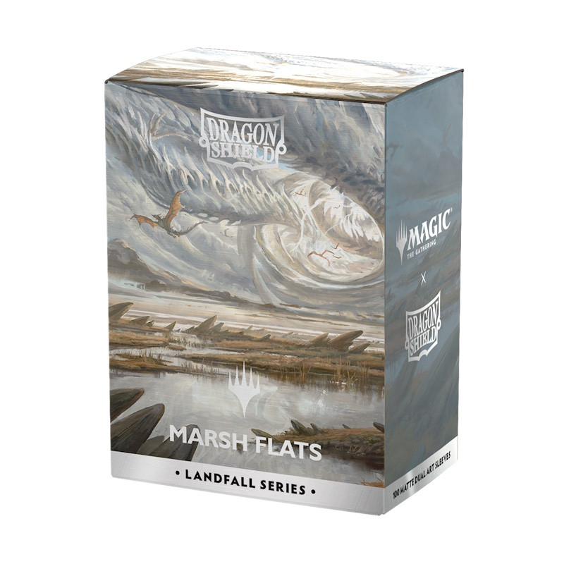 Sleeves Dragon Shield MTG Landfall Series - Marsh Flats - Dual Matte Sleeves Dragon Shield MTG Landfall Series - Marsh Flats - Dual Matte