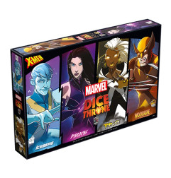 Dice Throne Marvel - Iceberg, Psylocke, Tornade, Wolverine