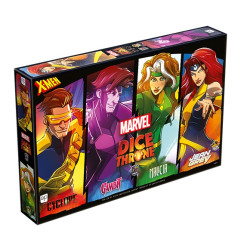 Dice Throne Marvel - Cyclope, Gambit, Malicia, Jean Grey
