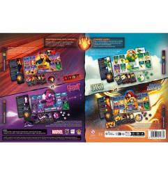 Dice Throne Marvel - Cyclope, Gambit, Malicia, Jean Grey