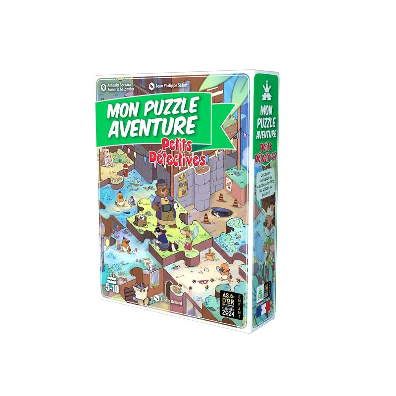 Mon puzzle aventure : Petits Détective
