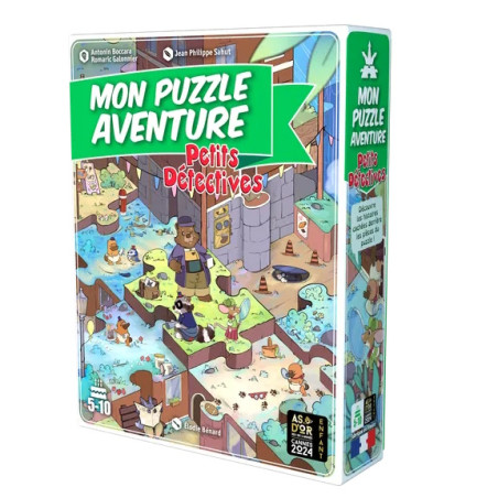 Mon puzzle aventure : Petits Détective