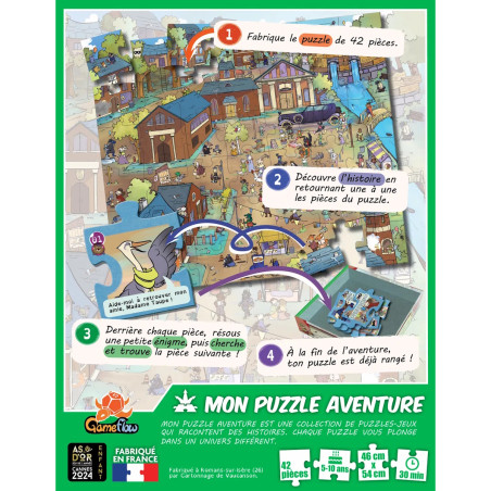 Mon puzzle aventure : Petits Détective