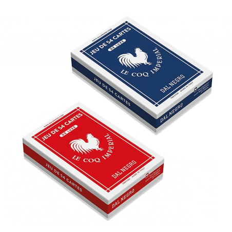Jeu de 54 cartes Deluxe Le Coq Imperial