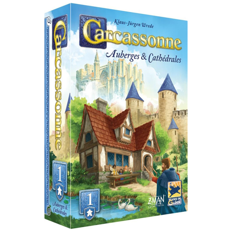 Carcassonne : Auberges et Cathédrales (ext. 1 / éd Carcassonne : Auberges et Cathédrales (ext. 1 / éd
