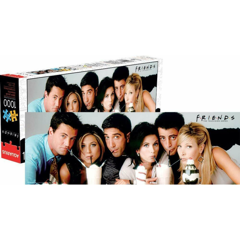 Puzzle 1000p - Friends Slim Shake Panorama
