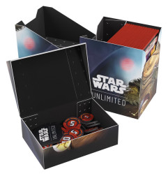 Star Wars Unlimited : Deck Box Jabba/Leia