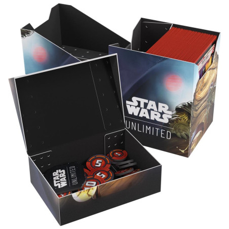 Star Wars Unlimited : Deck Box Jabba/Leia