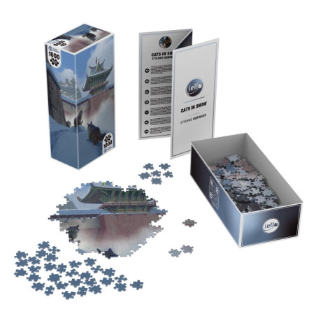 Puzzle Universe 1000p - Cats in the Snow