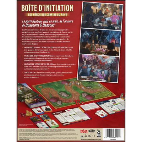 D&D 5 - Boîte d'Initiation - Les Héros des Confins