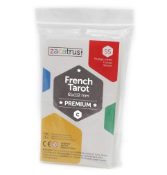 Zacatrus : Sleeves French Tarot Premium 61x112 (x55)