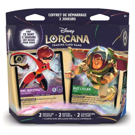 Lorcana S12 Contrées Inconnues - Démarrage 2J