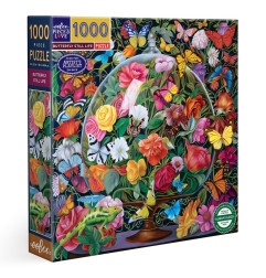 Puzzle 1000p - Butterfly Still Life
