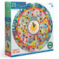 Puzzle 25p - Horloge