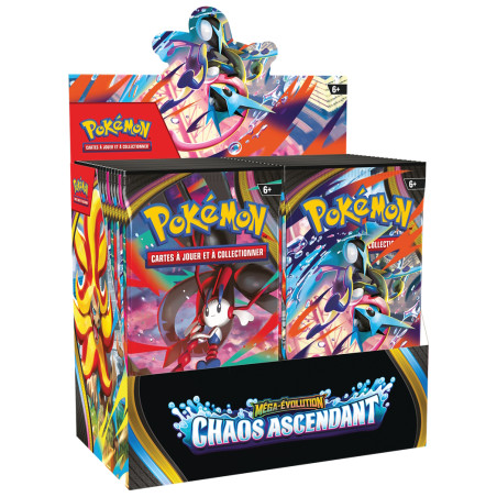 Pokémon ME04 : Display "Chaos Ascendant"