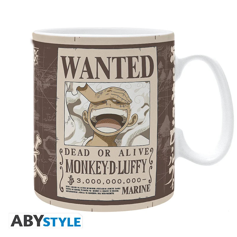 Mug One Piece Luffy Wanted 460ml Mug One Piece Luffy Wanted 460ml