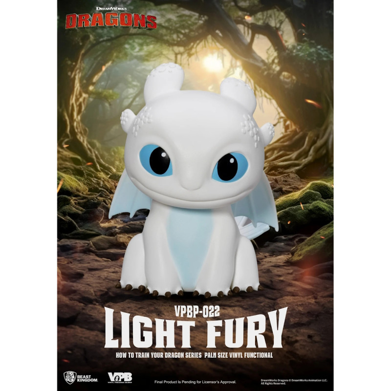 Tirelire Dragons - Light Fury 12cm Tirelire Dragons - Light Fury 12cm