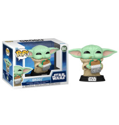 The Mandalorian POP! Grogu With Food n°747