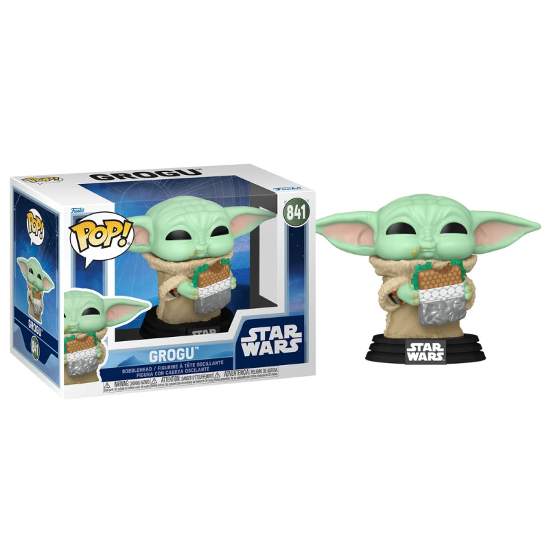 The Mandalorian POP! Grogu With Food n°747