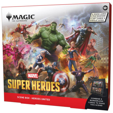 MTG Scene Box [EN] : Marvel Heroes United