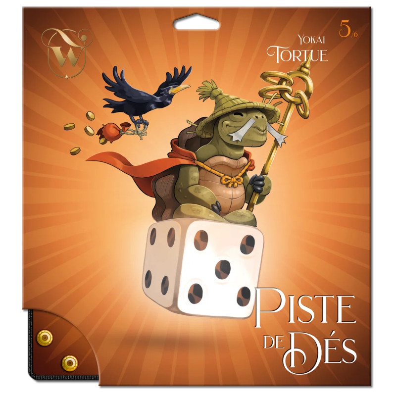 WOGAMAT - Piste de dés Yokai - Tortue WOGAMAT - Piste de dés Yokai - Tortue