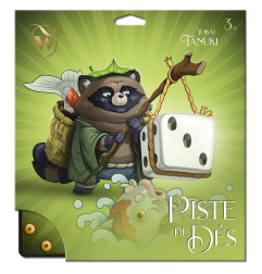 WOGAMAT - Piste de dés Yokai - Tanuki