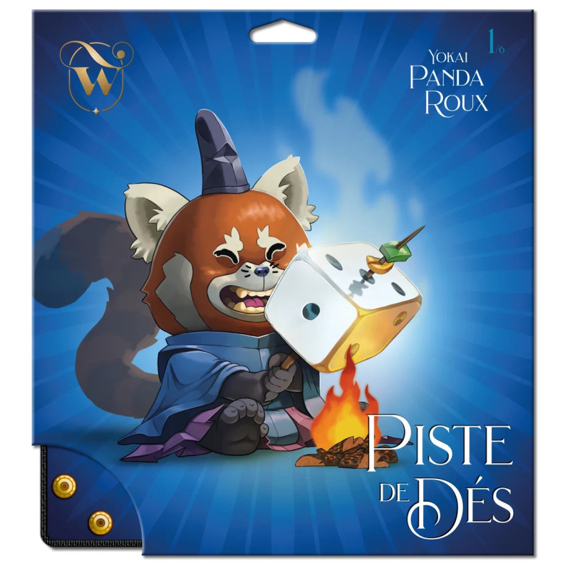 WOGAMAT - Piste de dés Yokai - Panda Roux WOGAMAT - Piste de dés Yokai - Panda Roux