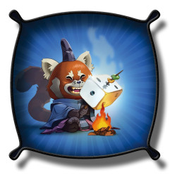 WOGAMAT - Piste de dés Yokai - Panda Roux