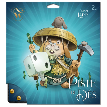 WOGAMAT - Piste de dés Yokai - Lapin