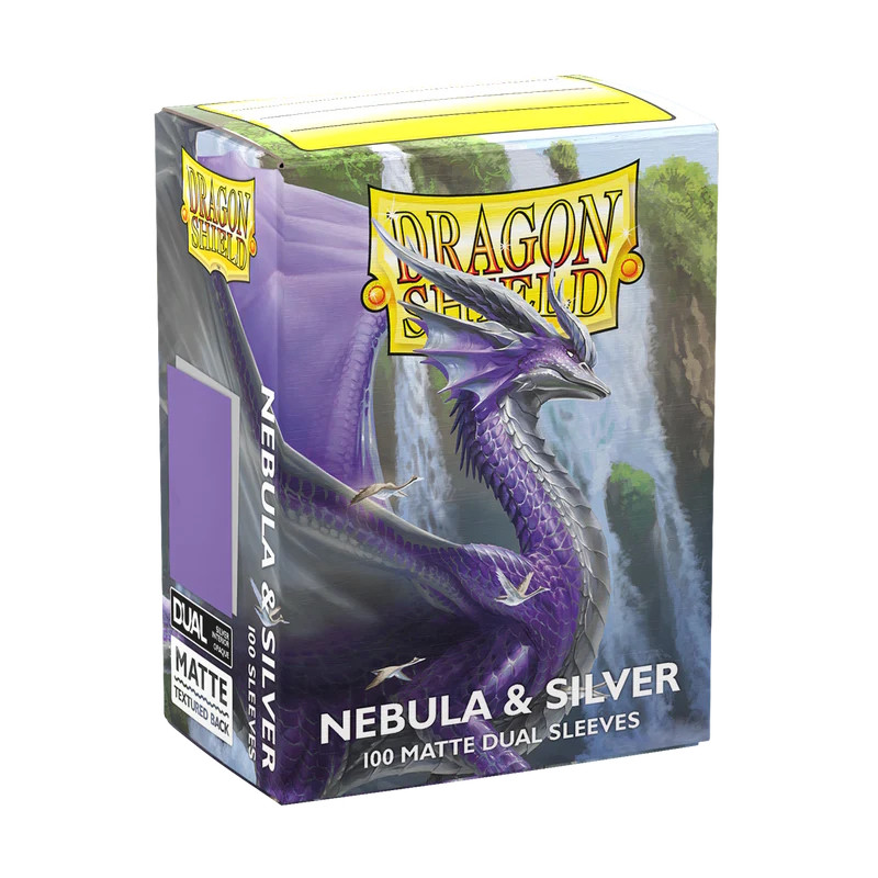 Sleeves DS Dual Matte - Nebula & Silver (x100) Sleeves DS Dual Matte - Nebula & Silver (x100)