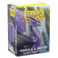 Sleeves DS Dual Matte - Nebula & Silver (x100) Sleeves DS Dual Matte - Nebula & Silver (x100)