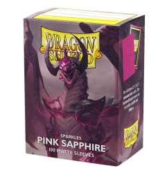 Sleeves DS Matte Standard Pink Sapphire (x100)
