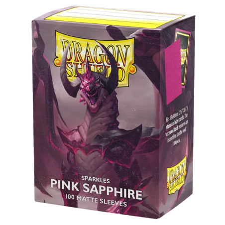 Sleeves DS Matte Standard Pink Sapphire (x100)