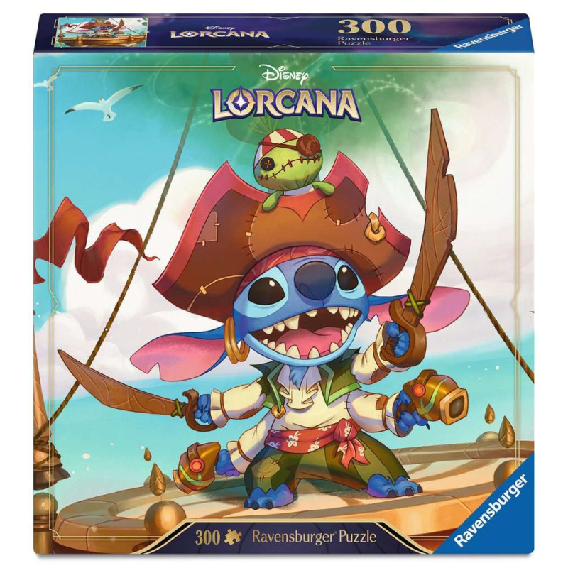 Puzzle 300p - Disney Lorcana Stitch Boucanier