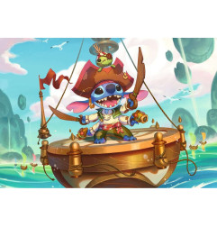 Puzzle 300p - Disney Lorcana Stitch Boucanier