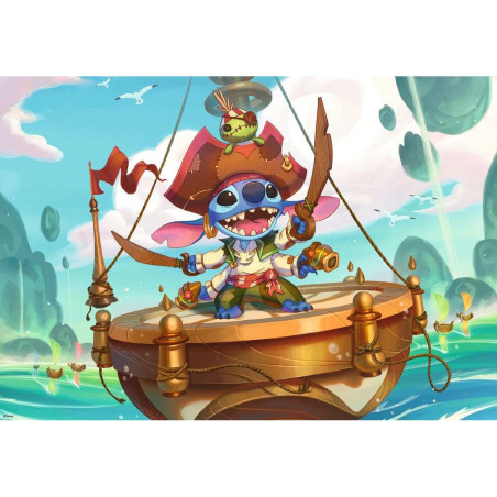 Puzzle 300p - Disney Lorcana Stitch Boucanier
