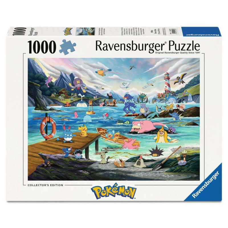 Puzzle 1000p - Pokémon - Aquali Puzzle 1000p - Pokémon - Aquali