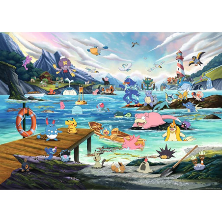 Puzzle 1000p - Pokémon - Aquali