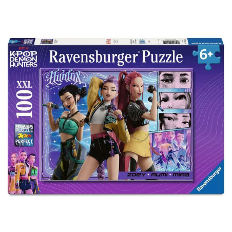Puzzle 100p XXL - K-Pop Demon Hunters Fan Heureux