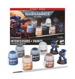 Warhammer 40.000 v11 : Intercessors + Set de Peintures