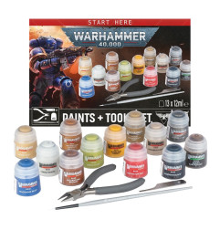 Warhammer 40.000 v11 : Set de peinture et d'outils