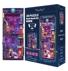 Book Nook - Cyber City (284pcs + LEDs)