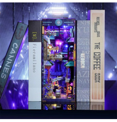 Book Nook - Cyber City (284pcs + LEDs)
