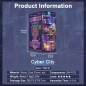Book Nook - Cyber City (284pcs + LEDs)