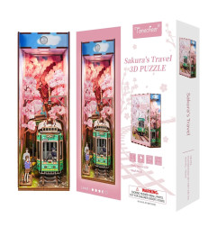 Book Nook - Voyage de Sakura (130pcs + LEDs)