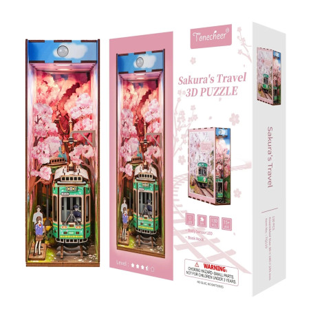 Book Nook - Voyage de Sakura (130pcs + LEDs)