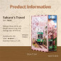 Book Nook - Voyage de Sakura (130pcs + LEDs)