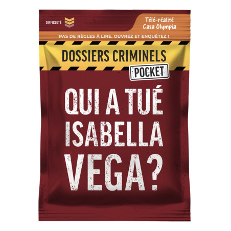 DC Pocket - Qui a tué Isabella Vega ?