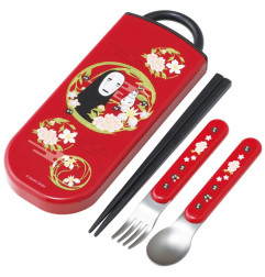 Le Voyage de Chihiro - Set baguettes cuillère et fourchette
