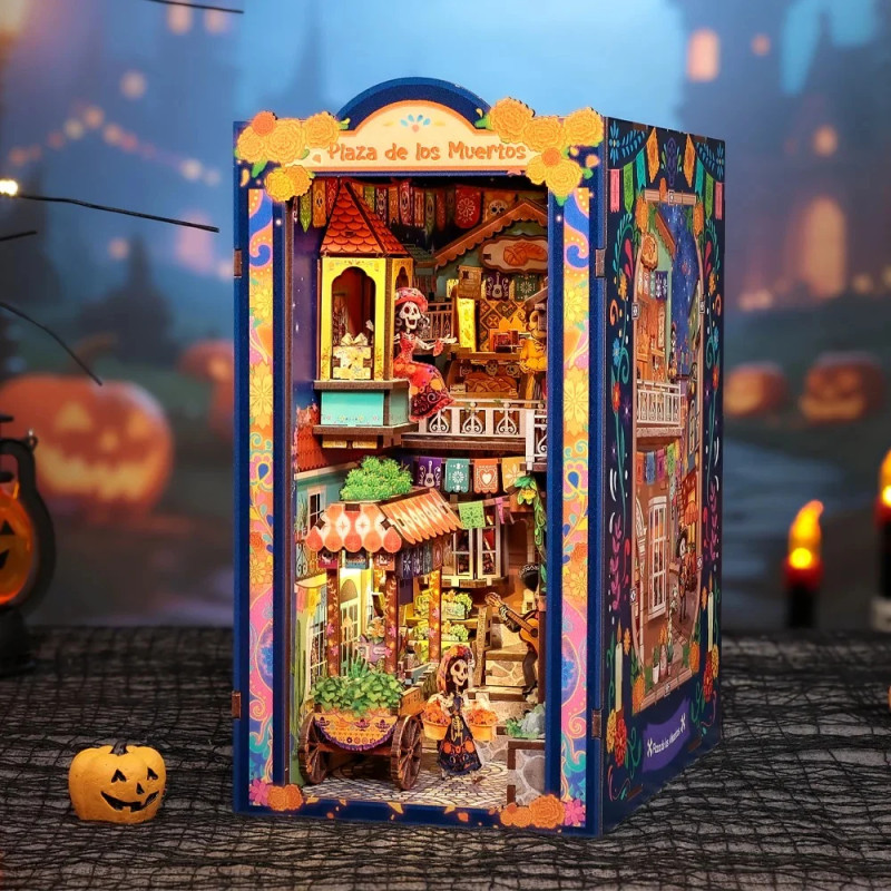Book Nook - Plaza de los Muertos (350pcs + LED)